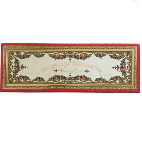 NWOT Fragrance Florentine "Tuscan Rose" Soap - Picture 2 of 3